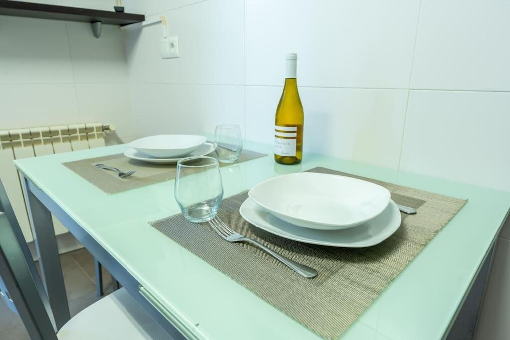 Apartamento En El Corazon De La Ciudad Con Parking Santander Extérieur photo